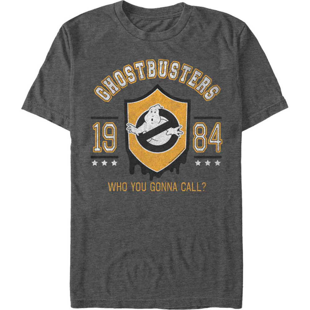 1984 Collegiate Shield Ghostbusters Tshirt